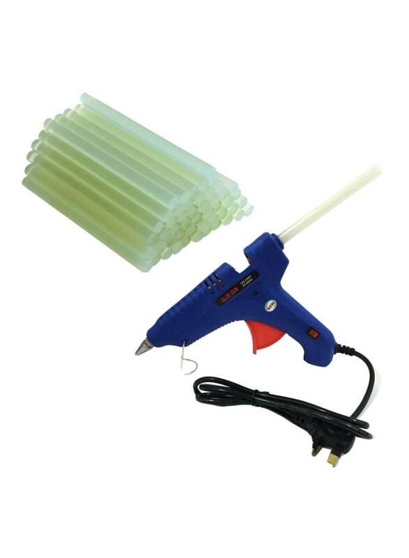 Silicone Glue Gun with Bag, HL-8-60W, Blue/Orange