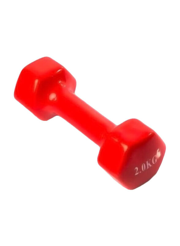 

Bodyline Weight Lifting Dumbbell, 2 KG, Red