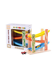 Slide Car Educational Wooden Toy, Ages 3+