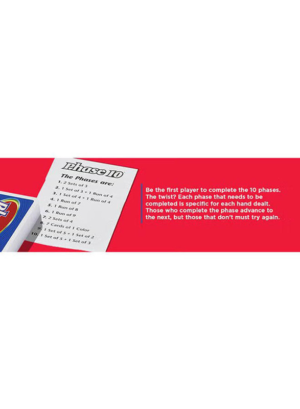 Mattel Phase 10 Card Game, Ages 7+