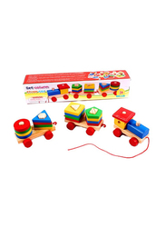 Geometric Matching Shape Vehicle Set, 22 Pieces, Ages 3+