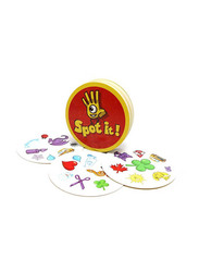 Spot It 55-Piece Educational Board Game, Multicolour