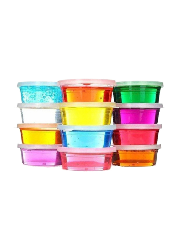 Colorful Mini Putty Slime Set, 12 Pieces, 3+ Years