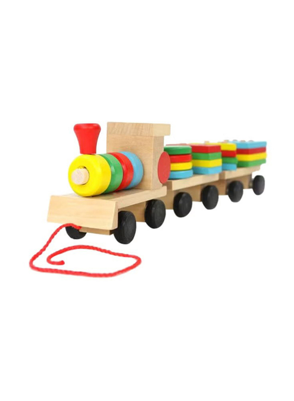 Small Wooden Train And Dragging, Ages 6+