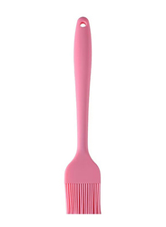 22cm Silicone Grilling Oil Brush, Pink