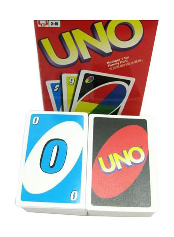 Uno Playing Card Game, Multicolour