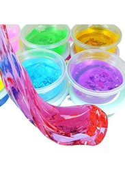 Artbee Crystal Non-Toxic Slime Kit, Multicolour, 12 Piece, Ages 4+