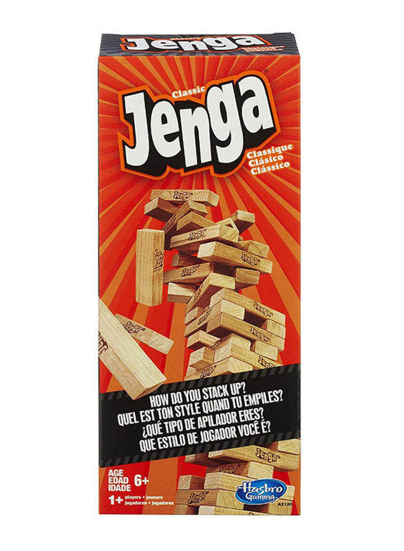 Hasbro 54-Piece Jenga Puzzle Game Set, Ages 6+, A2120EU4