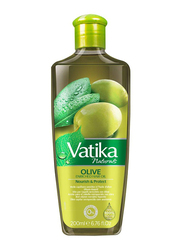 Vatika Naturals Olive Enriched Hair Oil for All Hair Type, 200ml