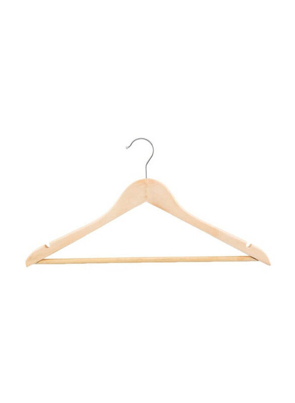 

Ls 4-Piece Wooden Hanger, Beige