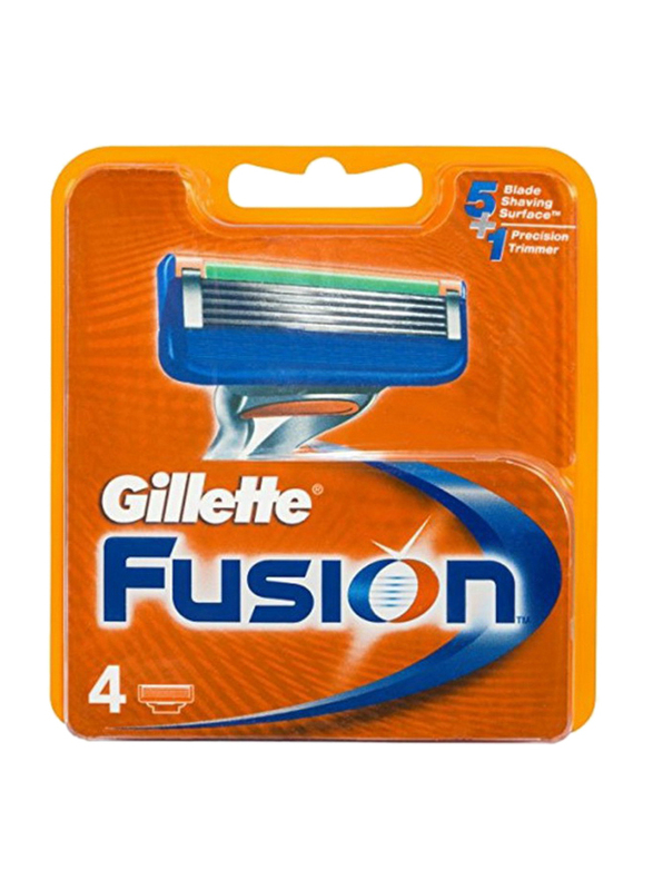 

Gillette Fusion Manual Shaving Razor Blades, 82166790, 40.8gm, 4 Pieces