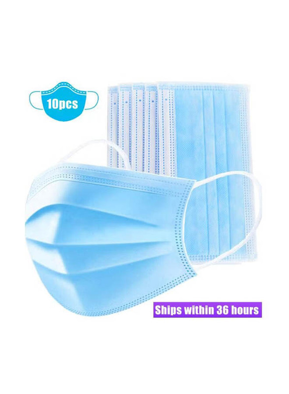 Disposable Face Mask, 10 Pieces