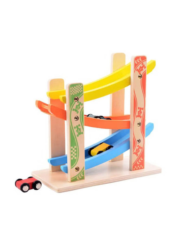 Slide Car Educational Wooden Toy, Ages 3+