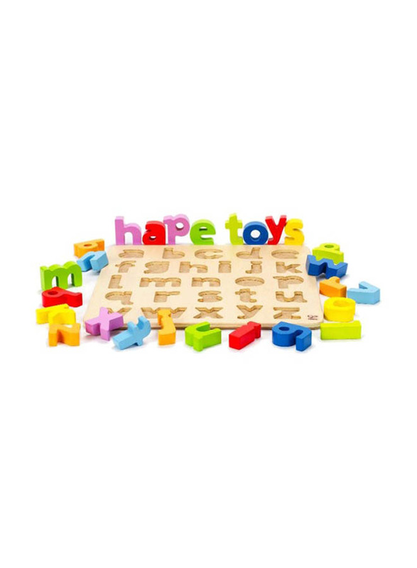 Hape 27-Piece Wooden Alphabetical Floor Puzzle Set, Ages 2+, Ha37