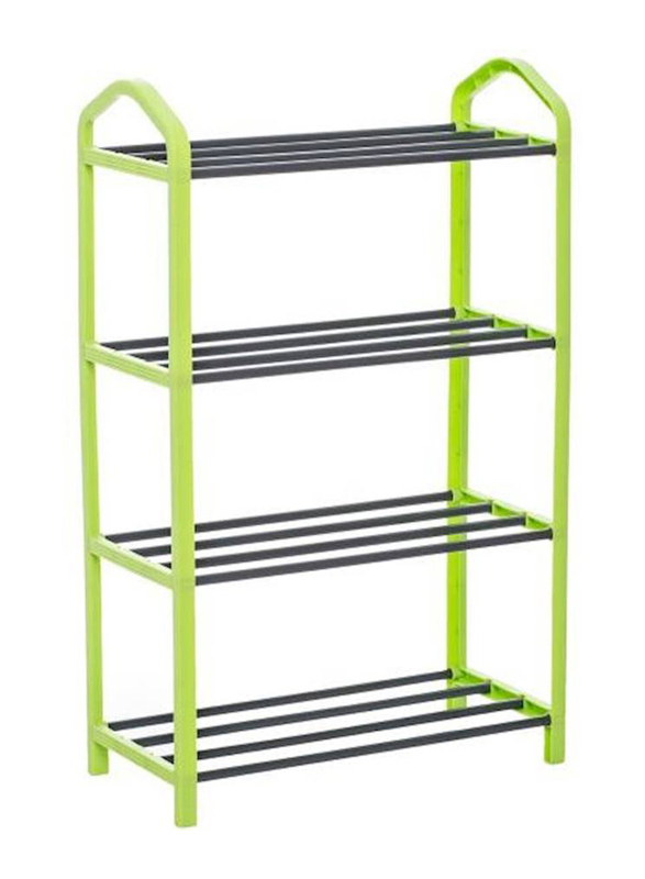 Aluminum Shoe Rack, SR 604, Green