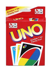 Uno Playing Card Game, Ages 7+