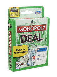 Hasbro Gaming Monopoly Deal Card Game, Ages 8+, Multicolour