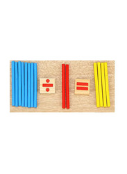 Montessori Mathematical Intelligence Stick Preschool Educational Toys, Ages 6+