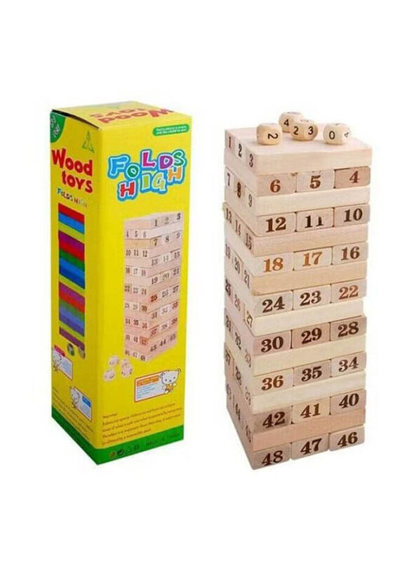 

Generic Folds High Building Block Set, 48 Pieces, Ages 3+