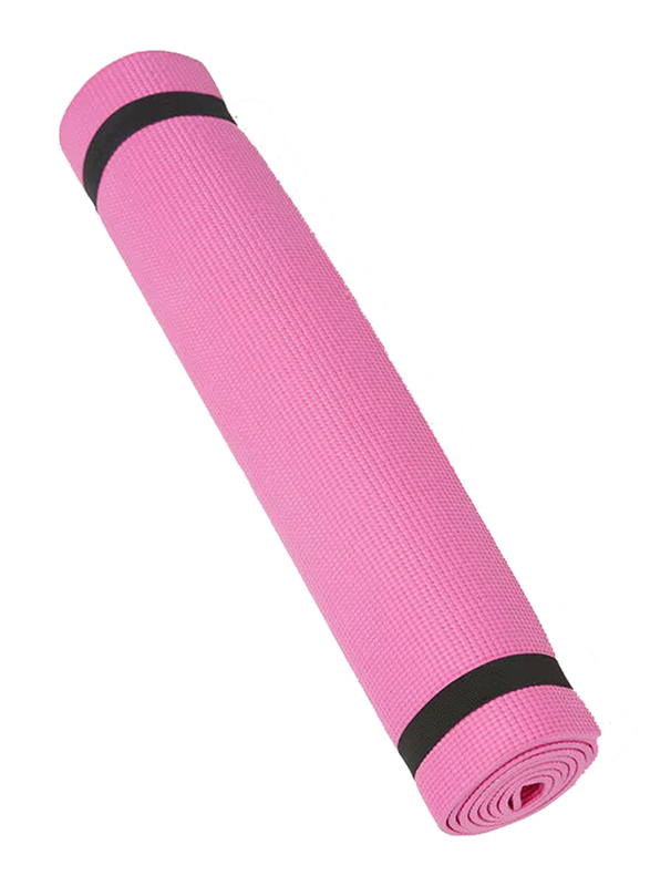 PVC Yoga Mat, 61cm, Pink