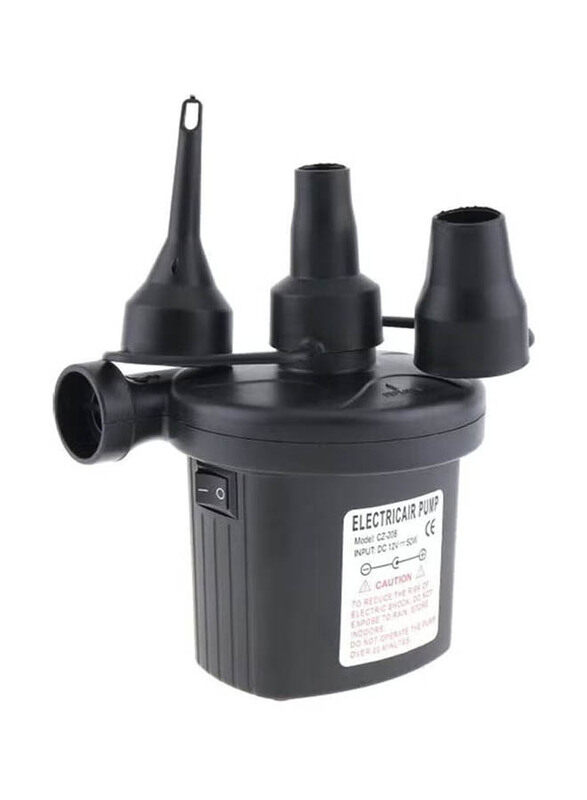 

Generic Inflatable Pump for Air Mattress Swimming Ring Pool Accessories, Black