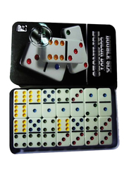 Double Six 28-Piece Color Dot Dominoes Gaming Dice
