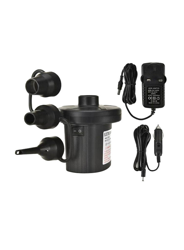 

Generic Portable Air Pump Filling, 12V-DC, 220V, SP0203, Black