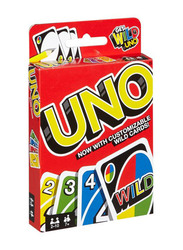 Mattel Games 112-Piece Uno Classic Card Game, Ages 7+, FFK04, Multicolour