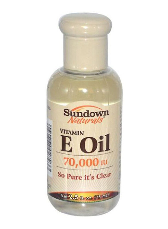 

Sundown Moisturizing Vitamin E Face Oil, 75ml