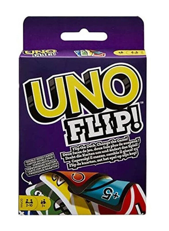 

Mattel Games Uno Flip! Card Game, Ages 7+, Multicolour