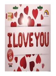 I Love You Letter Balloon Set, 8 Pieces