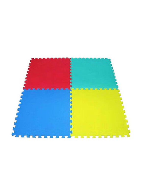 

BJM 4-Piece Puzzle Mat Set, Multicolour, Ages 1+
