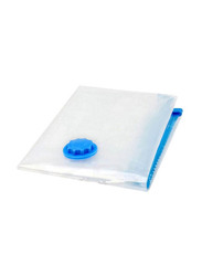 Vacuum Compression Seal Storage Pouch, YY2029601, Clear/Blue