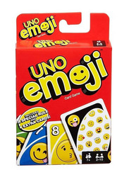 Uno Emoji Theme Card Game, Multicolour