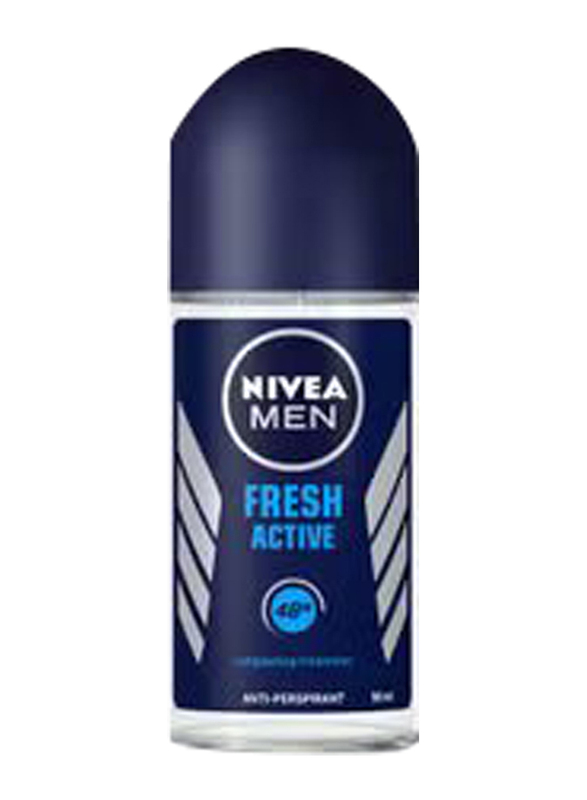 Nivea Fresh Active Roll On Deodorant, 50ml