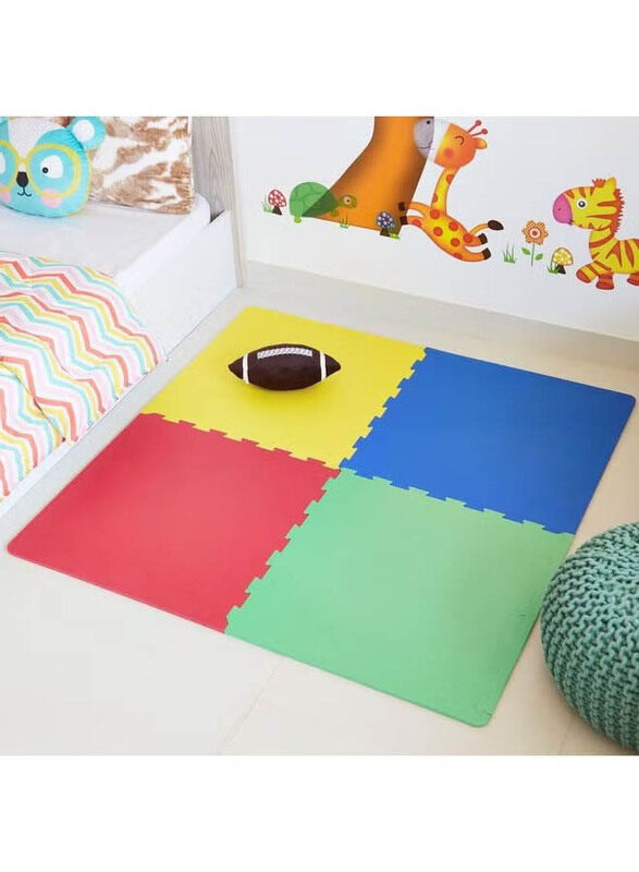 

Home Box 4-Piece Puzzle Floor Mat Set, Multicolour, Ages 3+