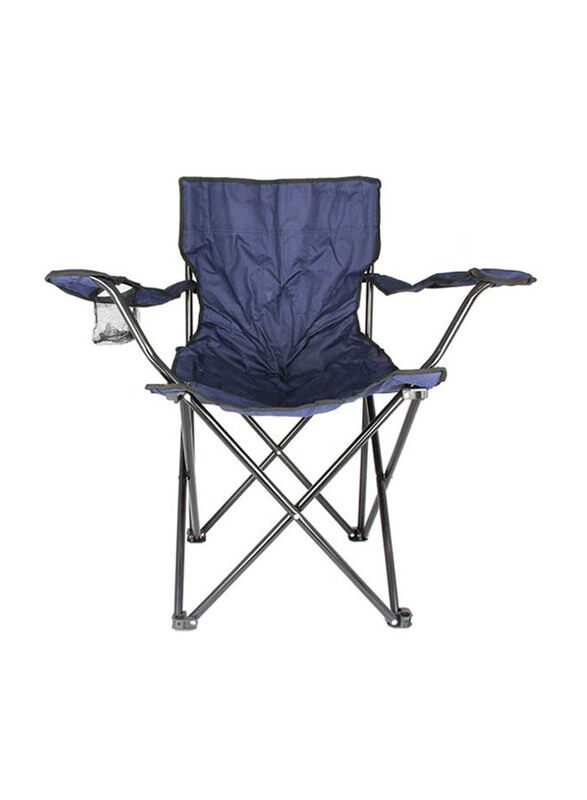 

Generic Camping Foldable Beach Fishing Outdoor Chair, 80 x 50 x 50cm, Blue