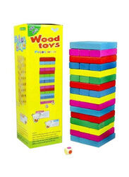 48-Piece Cascading Block Set, Ages 3+, Multicolour