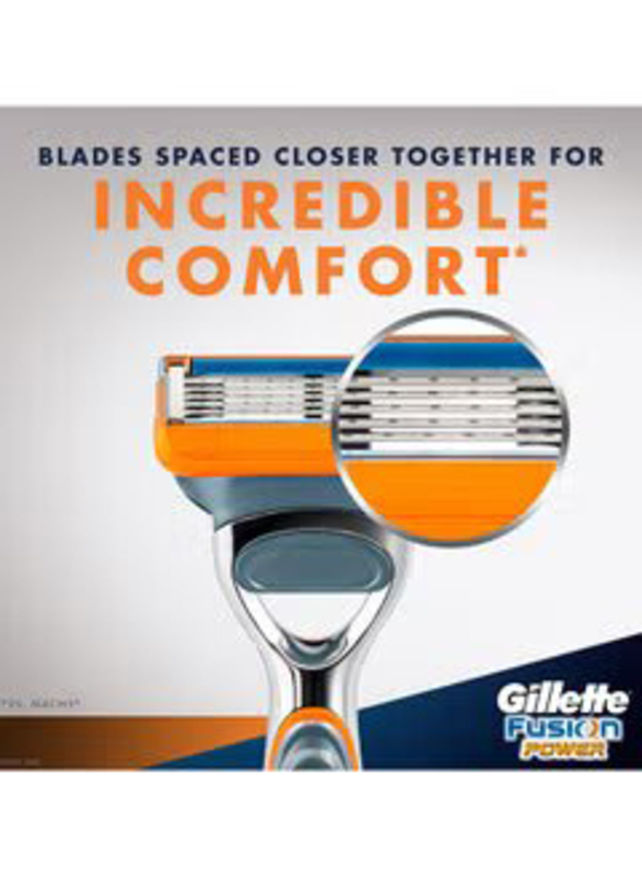 Gillette Fusion5 Power Razor Blades, 8 Pieces