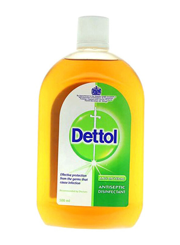 

Dettol Anti-Bacterial Antiseptic Disinfectant Liquid, 500ml