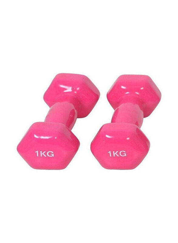 

Generic Dumbbells Set, 2 x 1 KG, 1103220190156, Pink