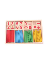 Wooden Counting Stick Early Learning Mathematical Toy, Ages 3+