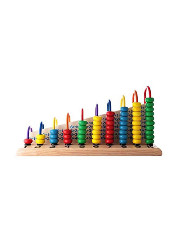 Wooden Abacus, Ages 3+, Multicolour