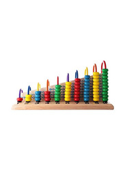 Wooden Abacus, Ages 3+, Multicolour