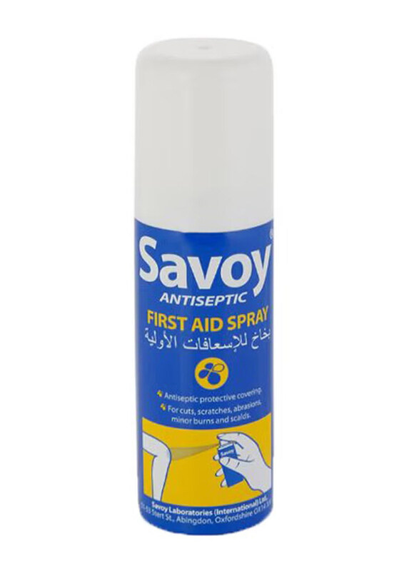 

Savoy Antiseptic First Aid Spray, 5034593040209, 50ml