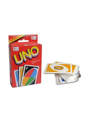 Mattel 108-Piece Uno Card Game, Ages 7+, Multicolour