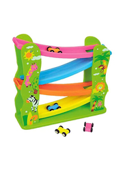 Speeding Car Ramp Track with Cars, Multicolour, Ages 3+