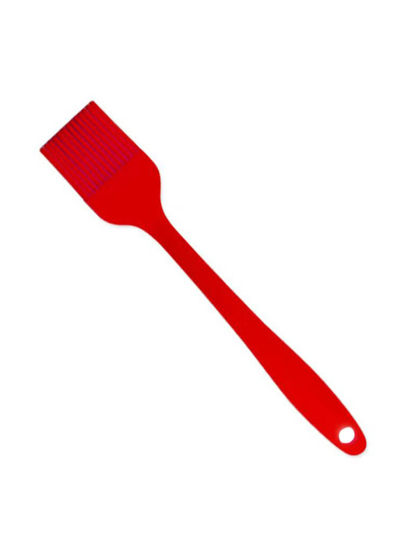 Barbecue Oil Brush, 21cm, Red