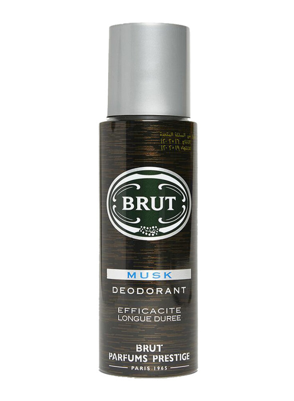 

Brut Musk Deodorant Spray, 29198, 200ml