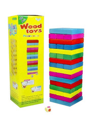 48 Colour Cascading Block Stacking Game, 2724680000000, Ages 3+